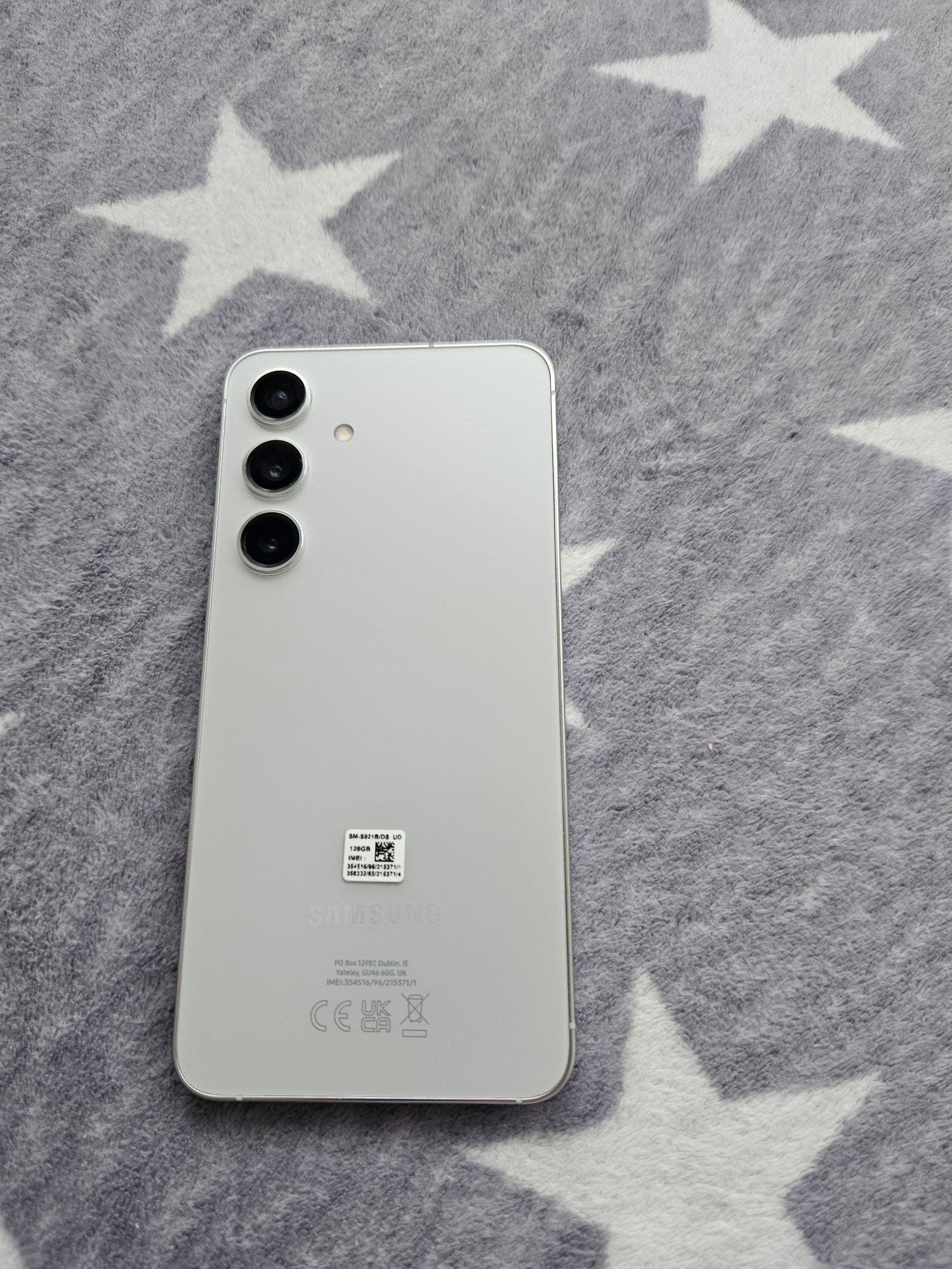 Samsung S24 Marble Gray