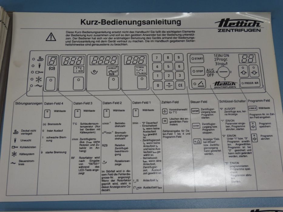 Лабораторна центрофуга Hettich Rotanta