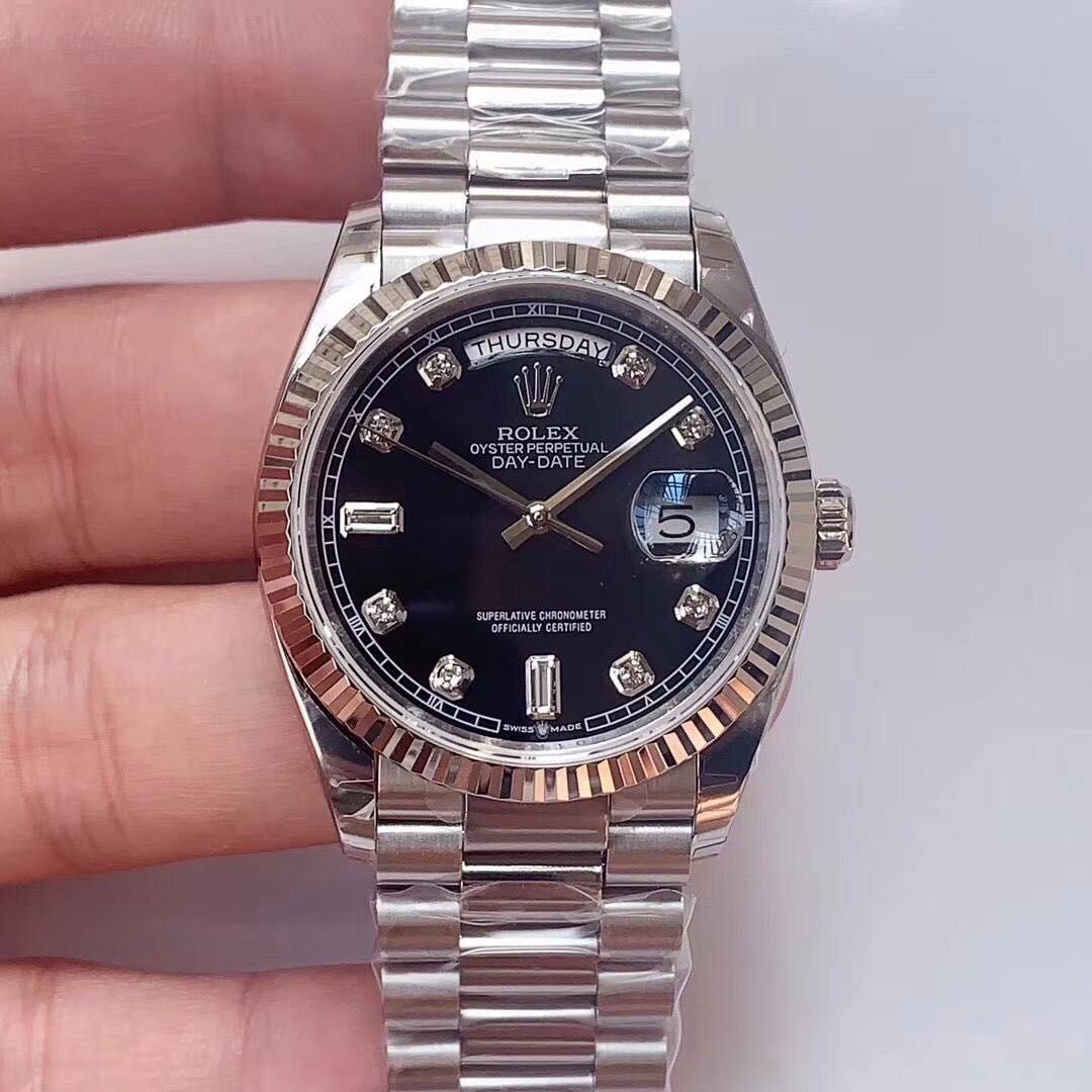 Rolex Day-Date 36mm Lady Collection Automatic Swiss Clona