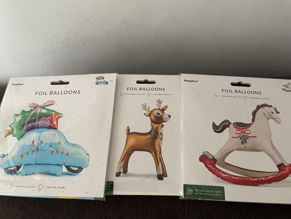 3бр.Коледни балони