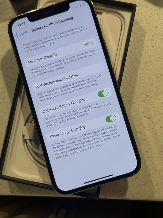 iPhone 12 Pro 128GB Gold – Перфектен, 100% Батерия!