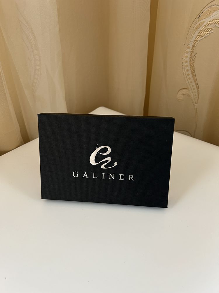Подаръчен комплект GALINER – Запалка с два пламъка + ножичка за пури