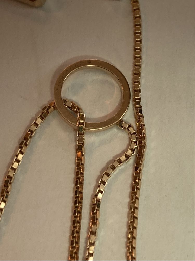 Lant-cercei Gucci aur roz 18kt