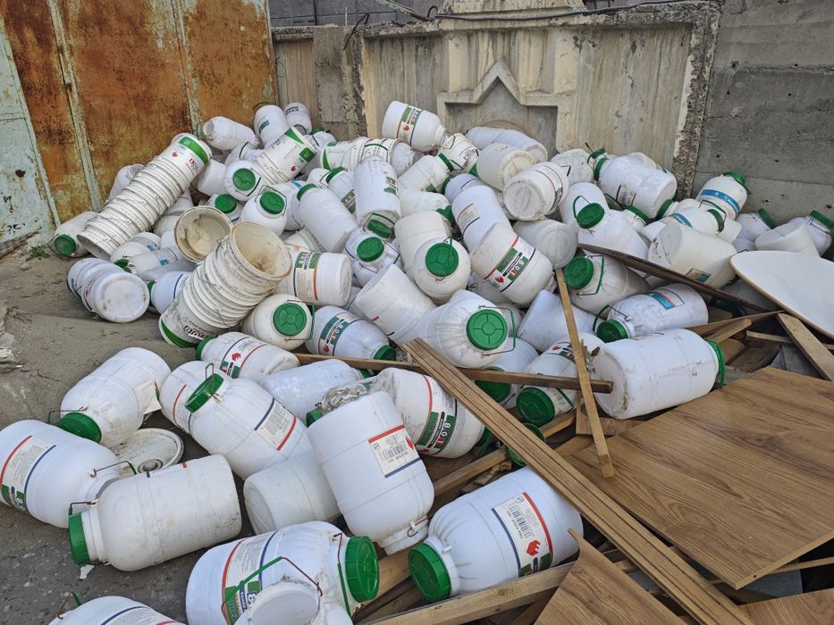 Plastmassa flaga 25 litr