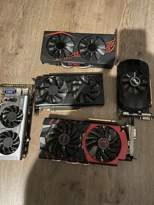 Видео карти за части