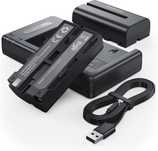 Incarcator dual + 2 acumulatori NP-F550 pentru Sony F960 F770 F750 etc