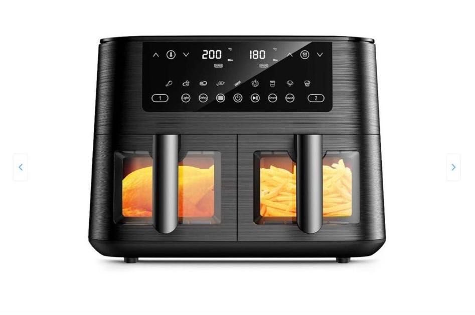 Air frayer dual zone