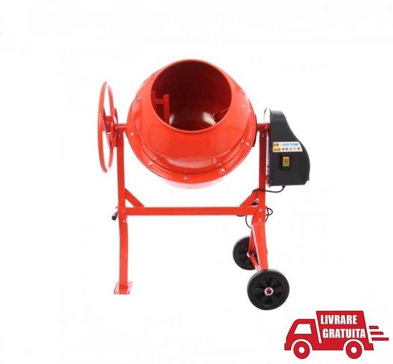 Betoniera 120 130 140 160 180 200 Litri Mortar Beton LIVRARE GRATUITA
