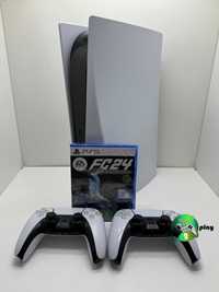 Consola PlayStation 5 PS5 + 2 Controller Second-Hand+Joc FC24 Garantie