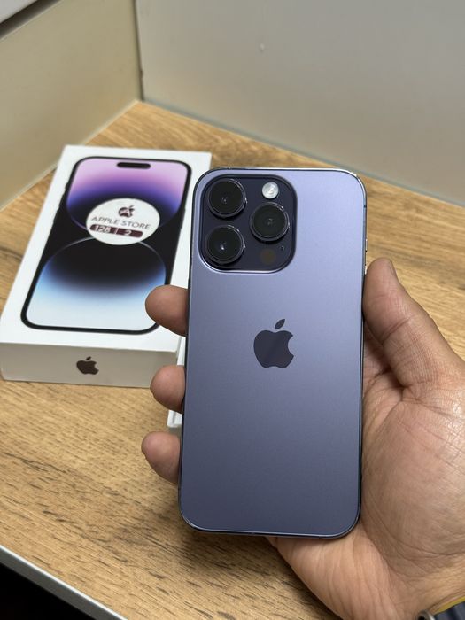  iPhone 14pro 5G 128gb ch/a dual sim deep purple в идеальном сост.
