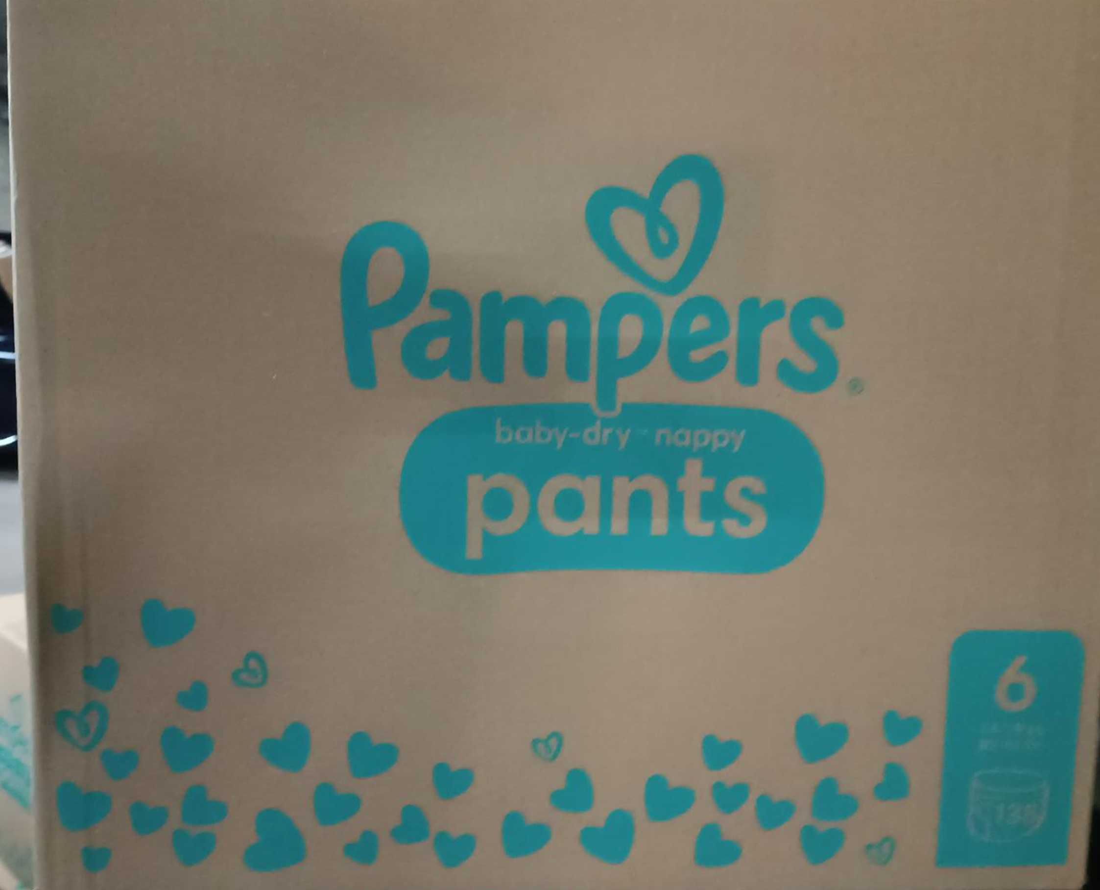 Mесечни Pampers гащи Бейби драй Baby dry 4/5/6/7 от Англия