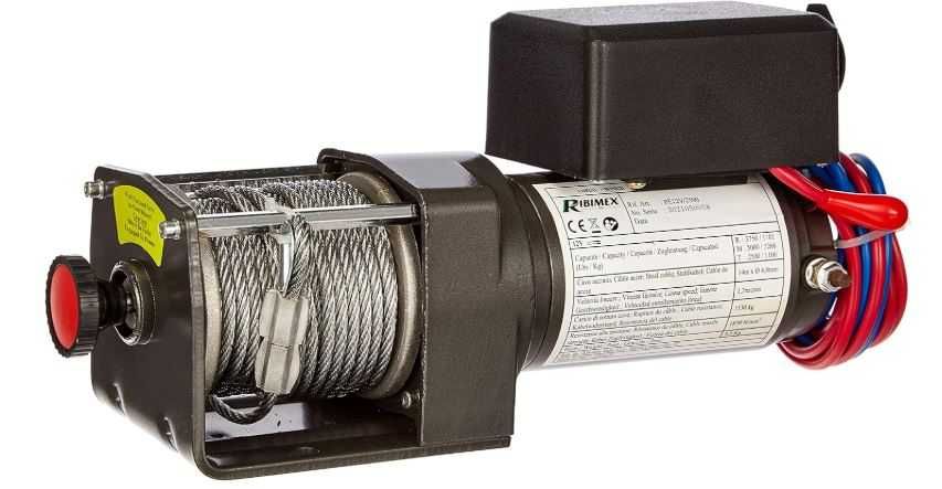 Troliu electric Ribimex PE12V/2500  pentru sarcini până la 2100 kg