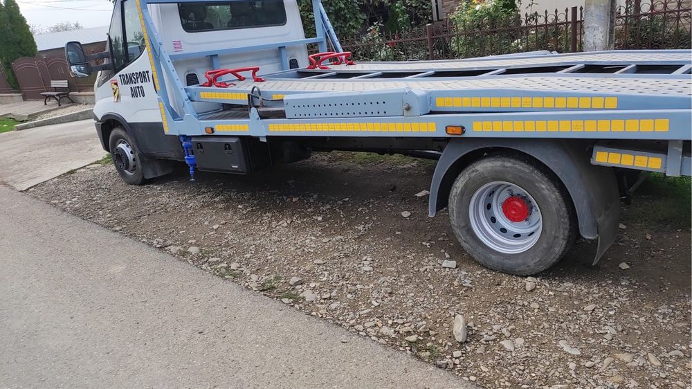 Vând/schimb Platforma Iveco Daily 72c17 4 pozitii cu Remorca dubla