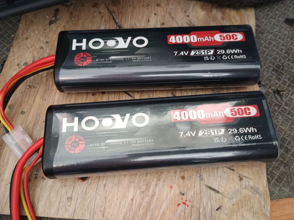 Rc батерии 2S LiPo 4000mah 2бр