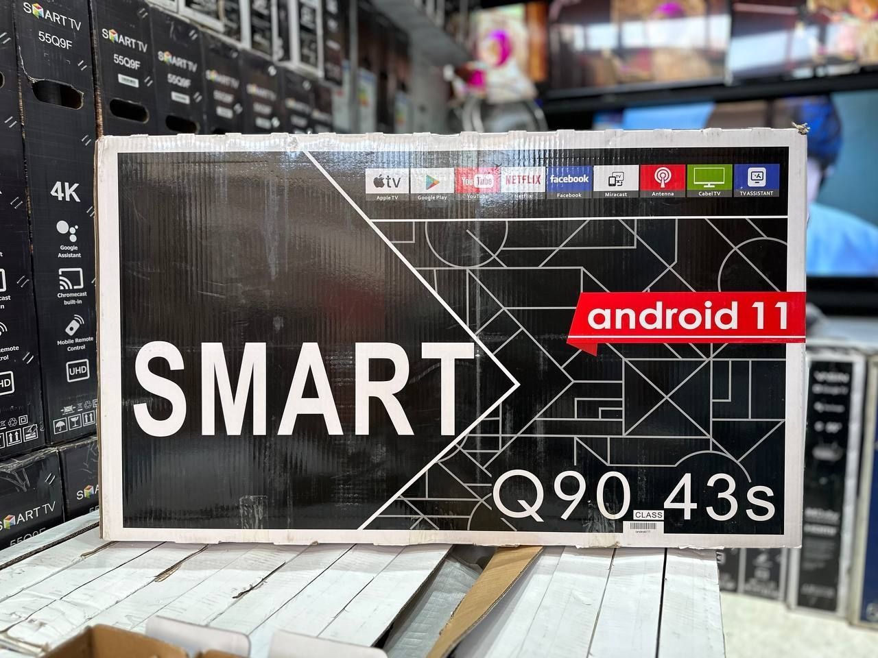 Samsung 43 smart android 2025 от оптом склад Бесплатная Доставка