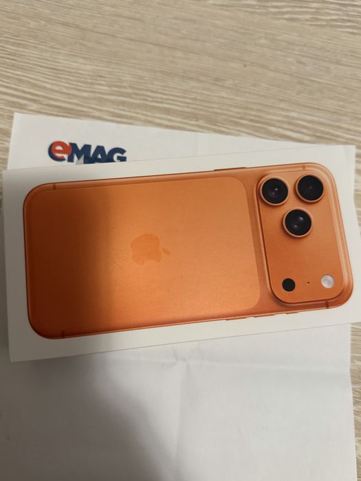 Iphone 17 pro max nou 512 gb cosmic orange factura garantie ro