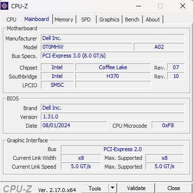 Dell OptiPlex 3060 – i5 8500 16GB RAM SSD 240GB + HDD 1TB GT 710 Wi-Fi