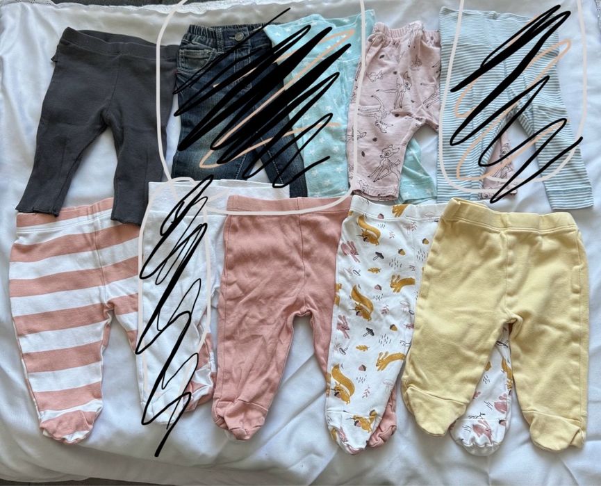 Лот бебешки дрехи 62 см