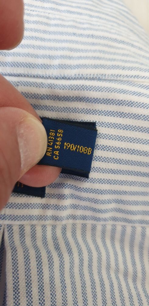 POLO Ralph Lauren Slim Fit Cotton / 2XL НОВО! ОРИГИНАЛ! Мъжка Риза