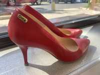 Елегантни обувки DIMA в червено