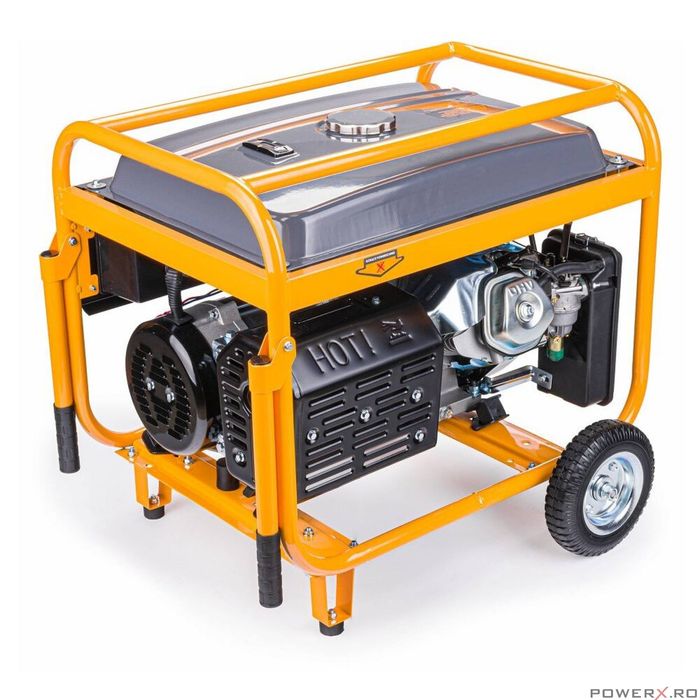 Generator curent electric 6500 W, 6,5 KW, 220 V, Pornire la Cheie,