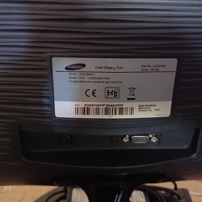 Monitor Samsung 21,5 inch