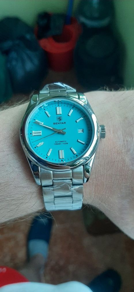 Нови луксозни мъжки самонавиващи  ръчни часовници BENYAR,нови