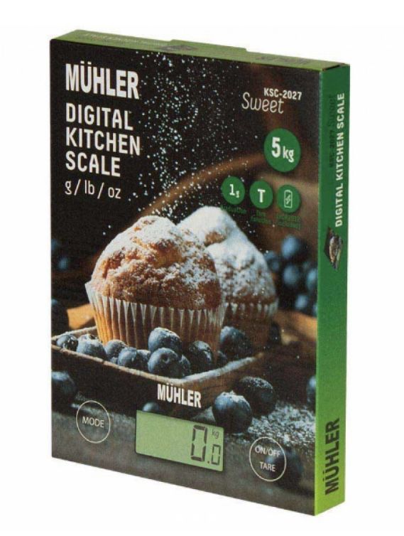 Електронна кухненска везна Muhler