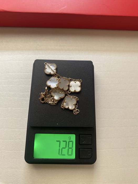 Van Cleef & Arpels златни гривни 14 карата