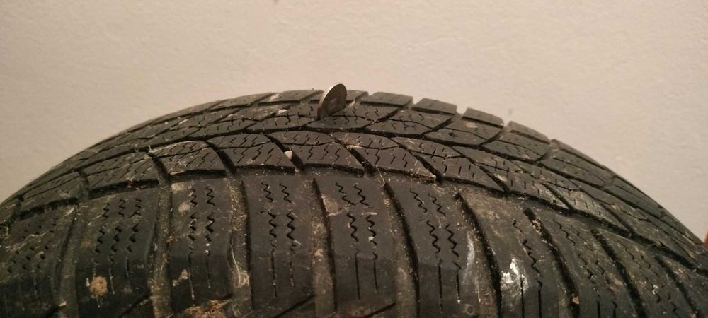 2 Jante tablă + cauciucuri Polaris2 ?+S