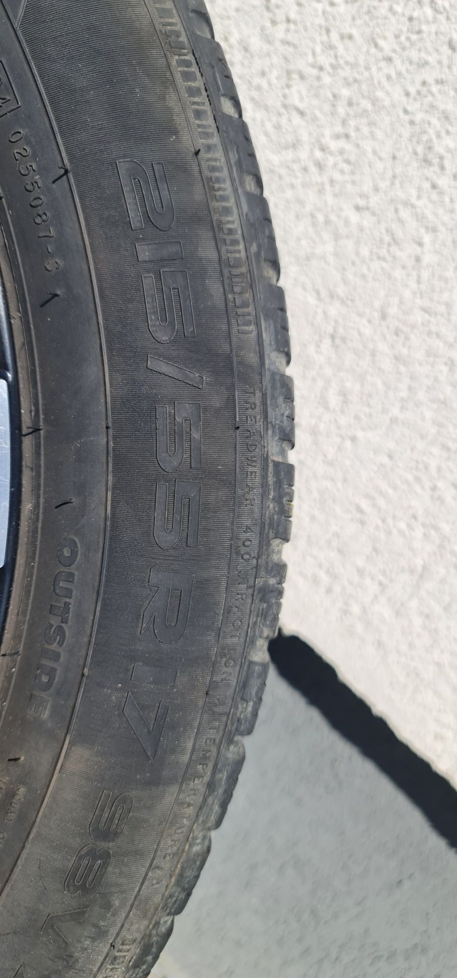 Jante 17 inch cauciucuri ca noi M+S