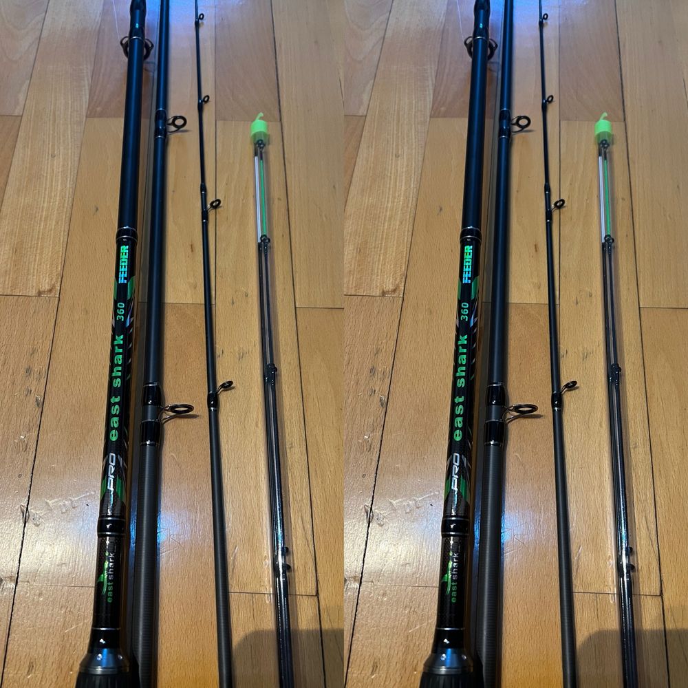 Set 2 Lansete Eastshark Pro Feeder 3.60 m 180g 3 varfuri