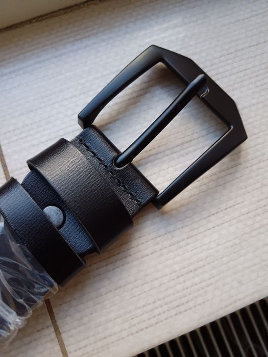 Curea Piele Naturală negru 120/130 cm