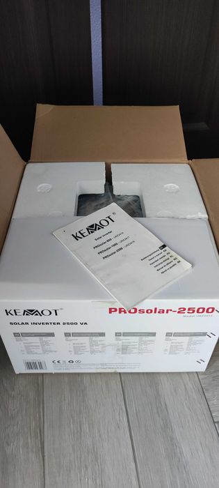 Invertor 1.8Kw reali Kemot PROsolar-2500 de 1800W 24V Are max 2 ani