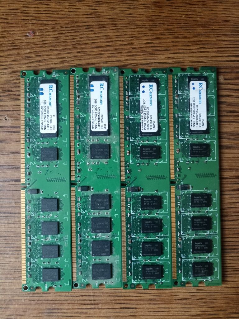 Оперативная память ddr2 800Mhz