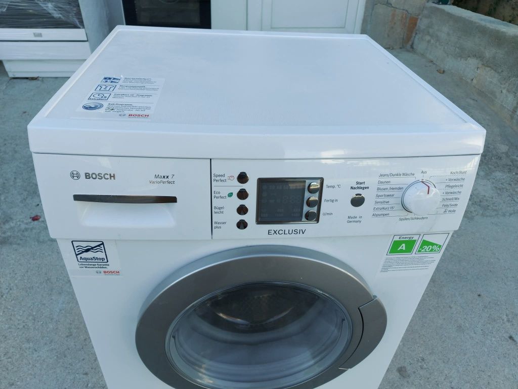 Пералня Bosch Maxx7 Exclusiv
Цена:360лв.
Капацитет на пране 7 кг.
Енер