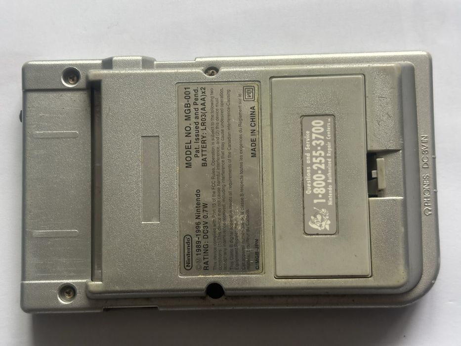 Gameboy pocket silver Nintendo