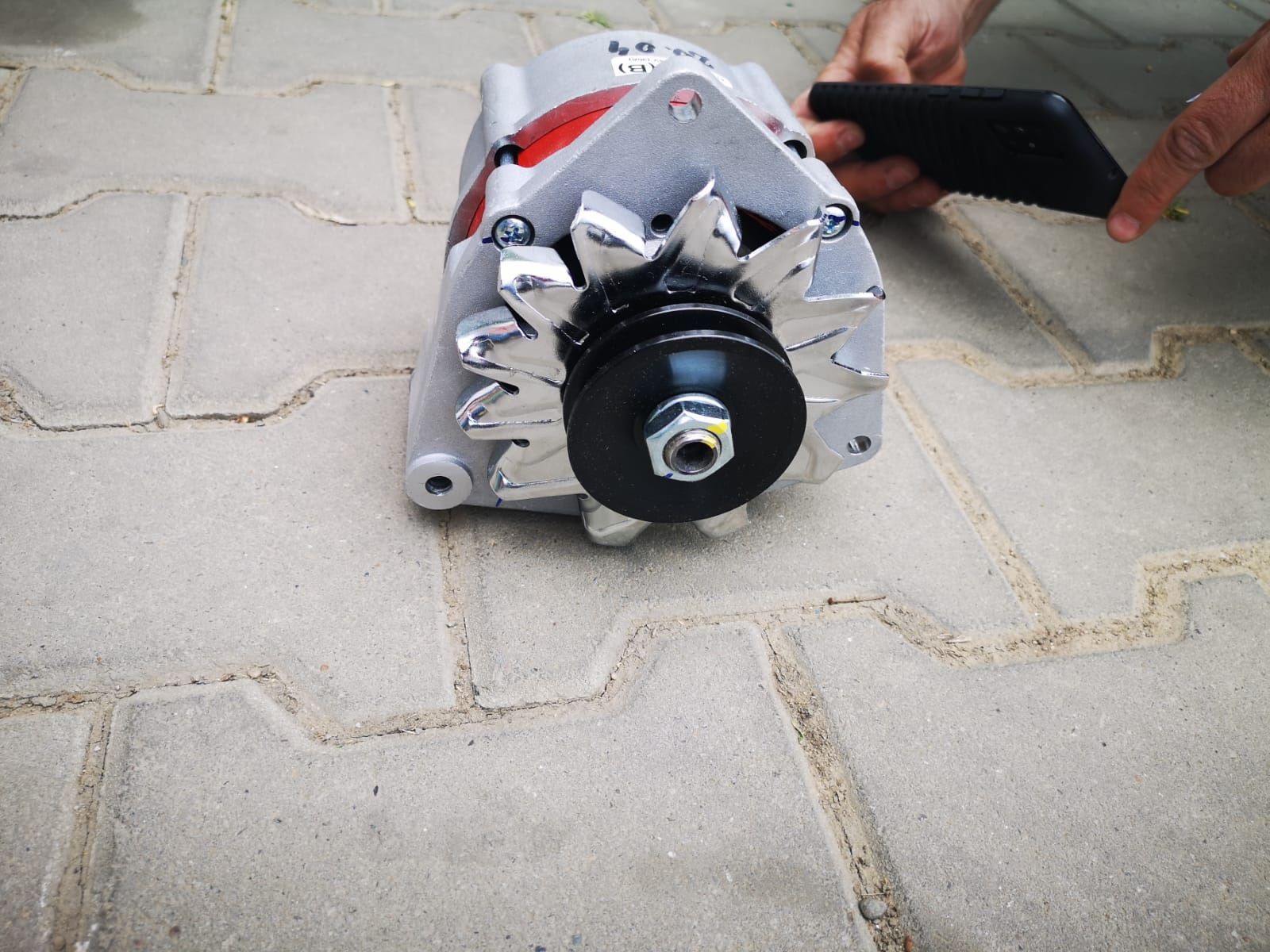 Alternator tractor fiat 312 315 fiat 411. 415 pe 24 v conversie de la