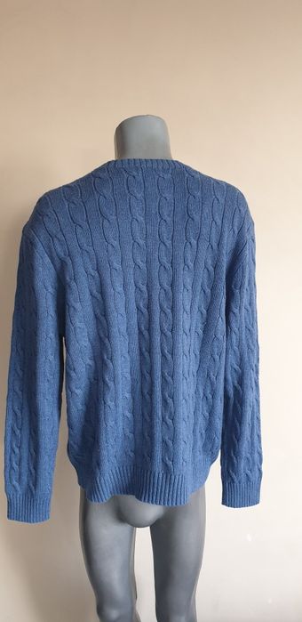 POLO Ralph Lauren Cable Cotton / Knit  XL НОВО! ОРИГИНАЛ! Мъжки Пулове