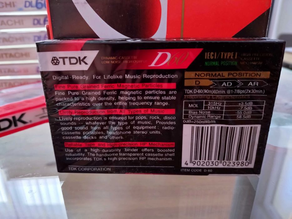 TDK D60 Чисто нови
