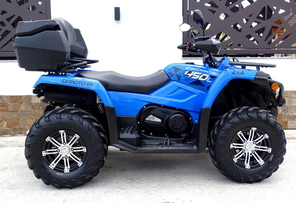 ATV ‼️CF MOTO‼️450 L ‼️2020‼️4X4‼️NR NEGRU‼️1300KM