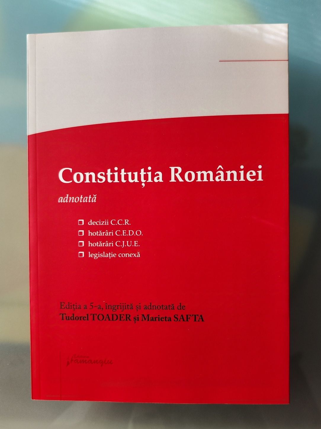 Constitutia Romaniei. Editia a 5-a
