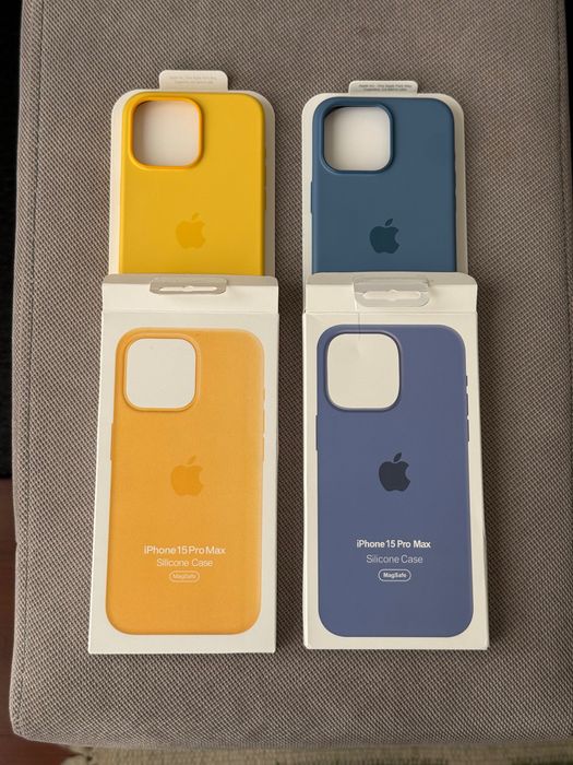 Оригинални Apple Silicon Case iPhone 15 pro max