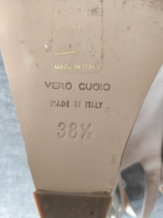 Sandale dama piele intoarsa Italia), model deosebit