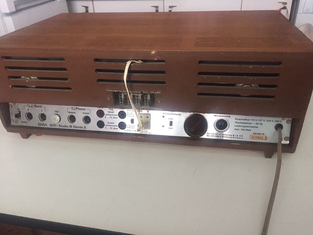 Receiver SABA StudioIII Stereo E