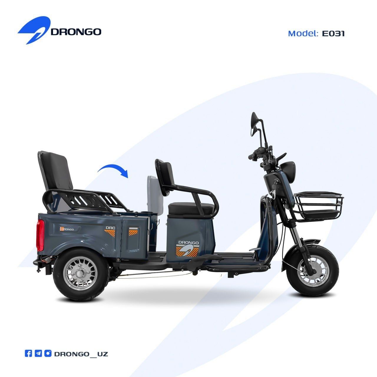 DRONGO 200kg skuter