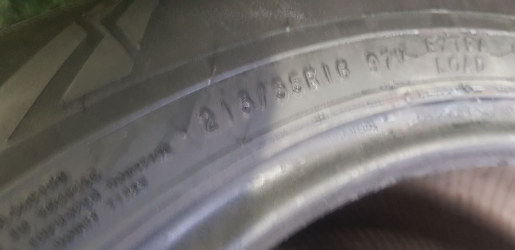 Anvelope 2x215 55 16 nokian  dot 20 mm 5.7