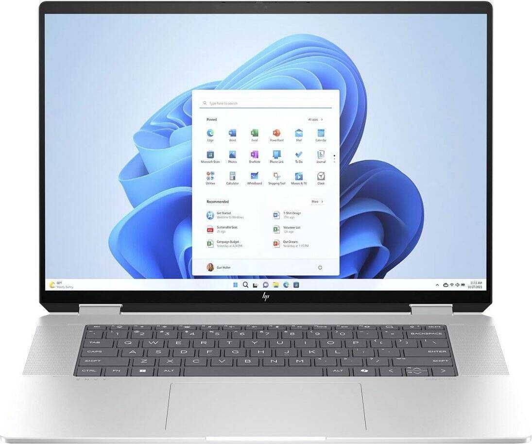 HP Envy x360 16/16" WUXGA IPS TS 300nit/Ultra 7-155U/DDR5 16GB/SSD 1TB