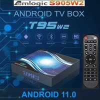 TV Box T95W2 Android 11, Смарт ТВ-приставка, ТВ бокс