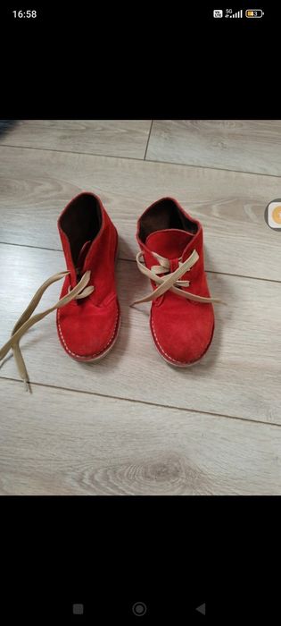 Pantofi piele întoarsă copii